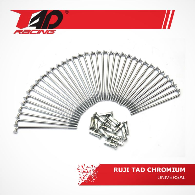 Ruji TAD Chrome | Ring 17/18 Ukuran 120 131 151 154 157 159 164 172 184 196