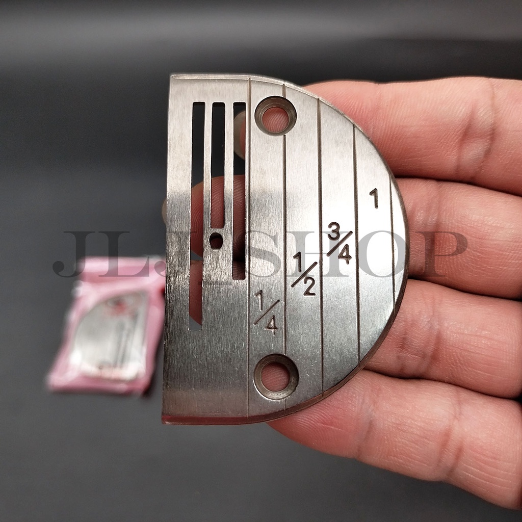 Piringan needle plate /plate jarum mesin jahit industrial type B (gigi 3) B20