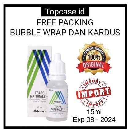 Alcon Tears Naturale II 15ml / Tears Naturale Alcon Artifical Tear / Obat Tetes Mata