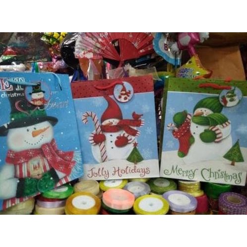 

[BISA COD] paper bag Christmas natalan