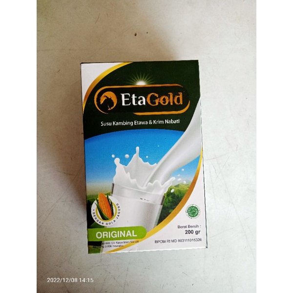 

Susu Kambing Etawa Bubuk EtaGold 200gr