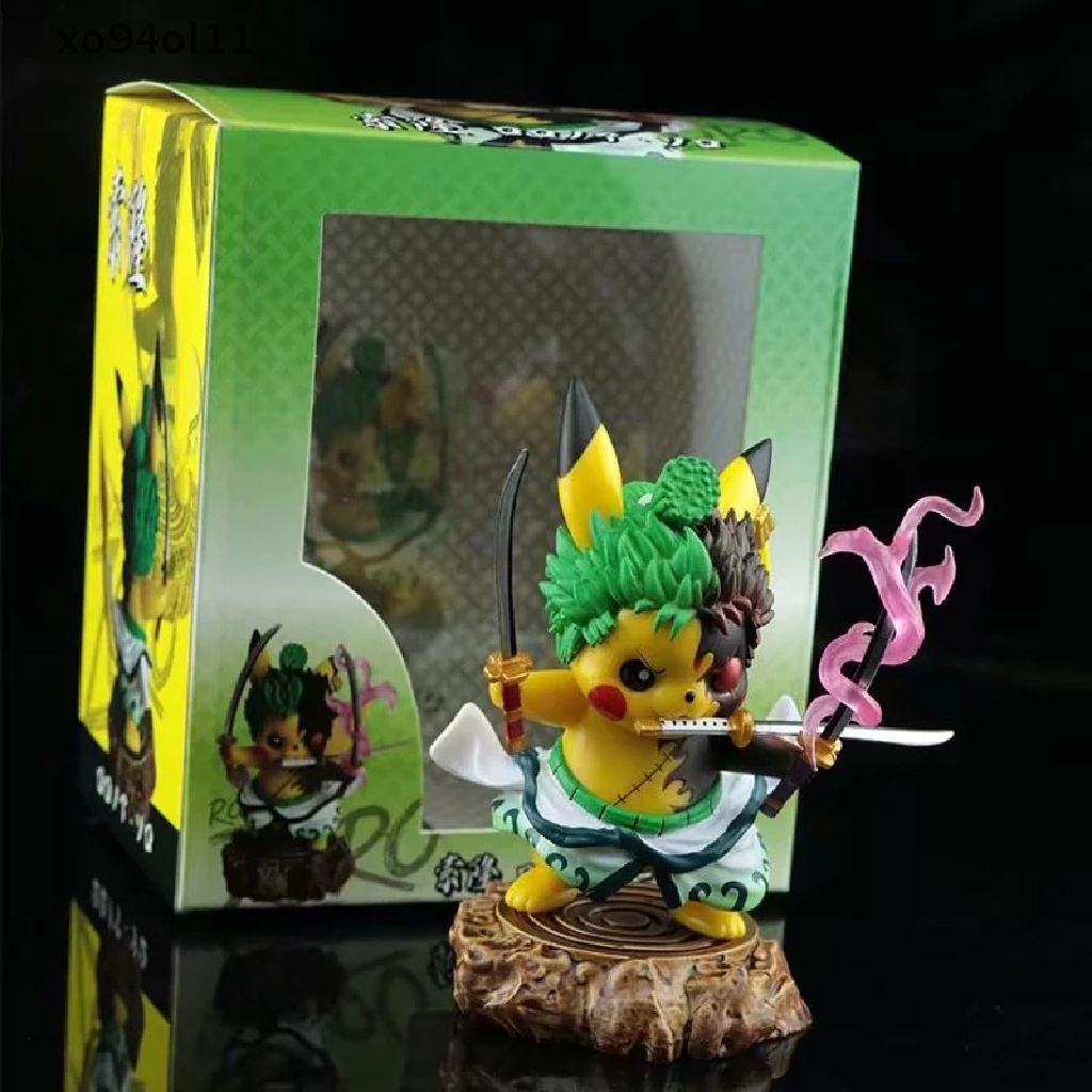 Xo Anime Pokemon Pikachu Cosplay Roronoa Zoro ONE PIECE GK Collection Hadiah Ulang Tahun OL