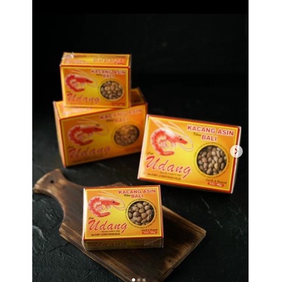 KACANG ASIN CAP UDANG 400GR KHAS BALI HALAL GURIH &amp; RENYAH