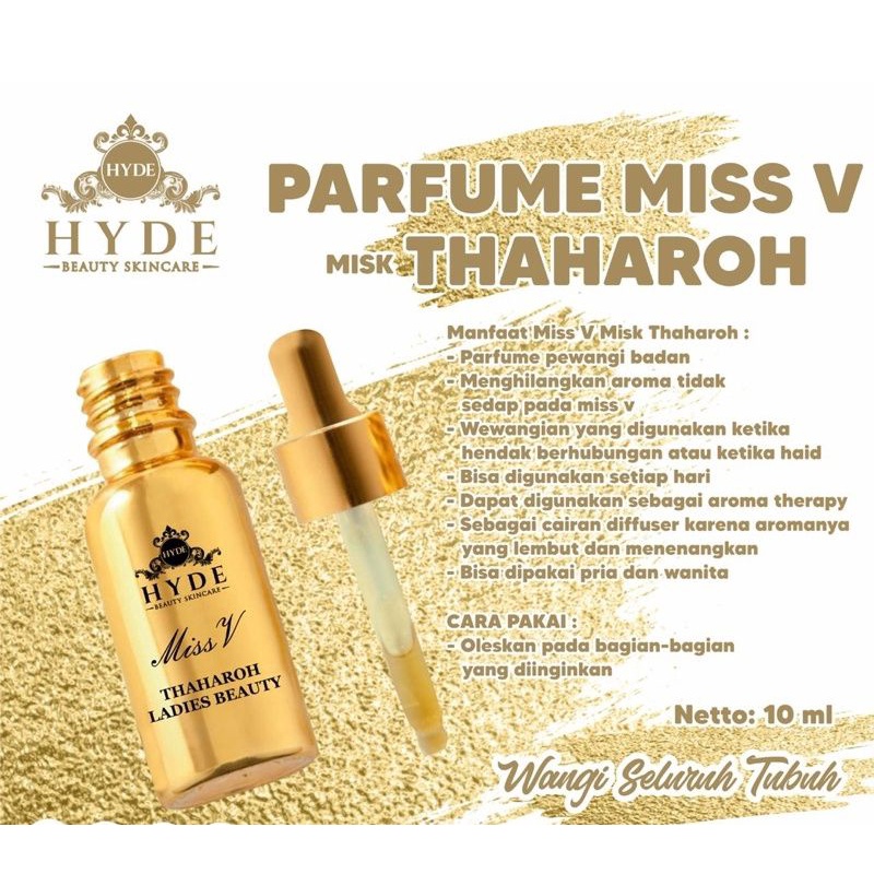 MISS V MISK THAHARAH BPOM HYDE BEAUTY SKINCARE