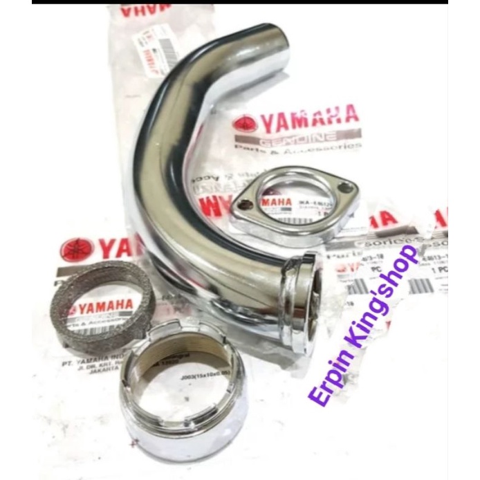 Leher knalpot set rx king rx k rx spesial original