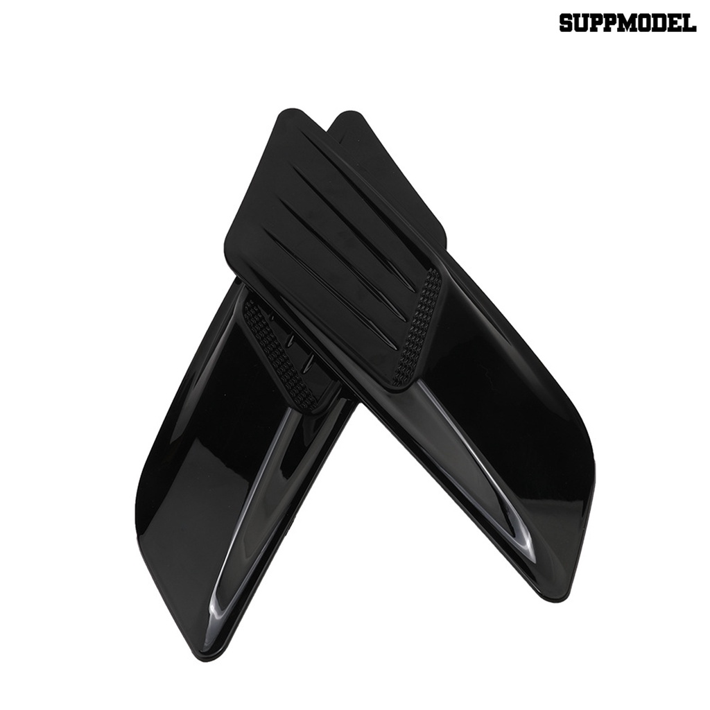 [Dekorasi] 1pasang LKT034 Air Outlet Trim Anti-slip Tahan Suhu Tinggi ABS Tahan Aus Ventilasi Trim Untuk Mobil