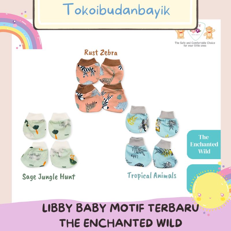 Sarung Tangan Kaki STK Bayi Murah Libby Velvet Cintaka