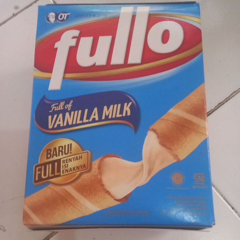 

FULLO vanilla milk 1box