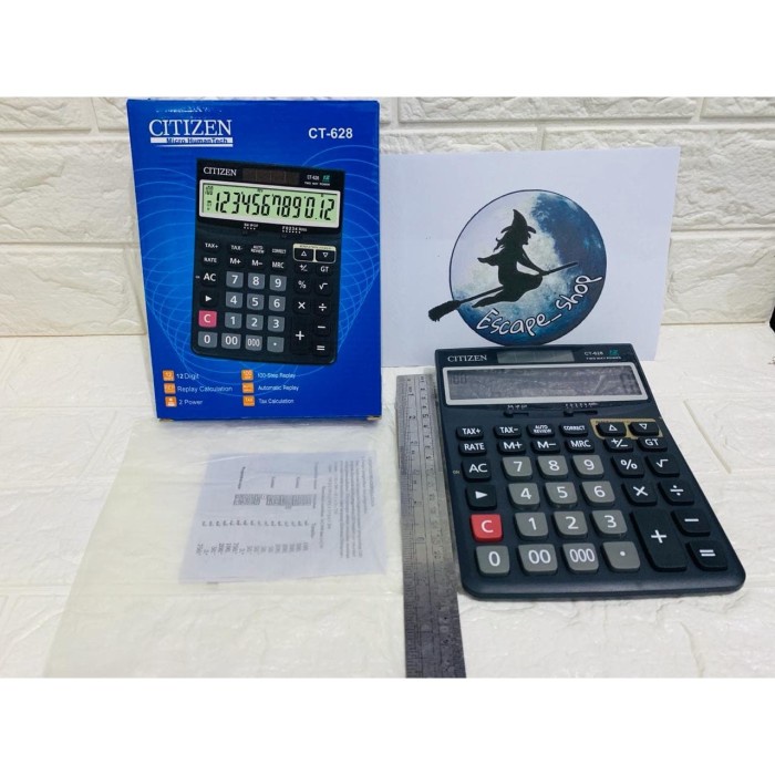 

BOOM SALE KALKULATOR CITIZEN CT-628 - CALCULATOR TYPE CT 628