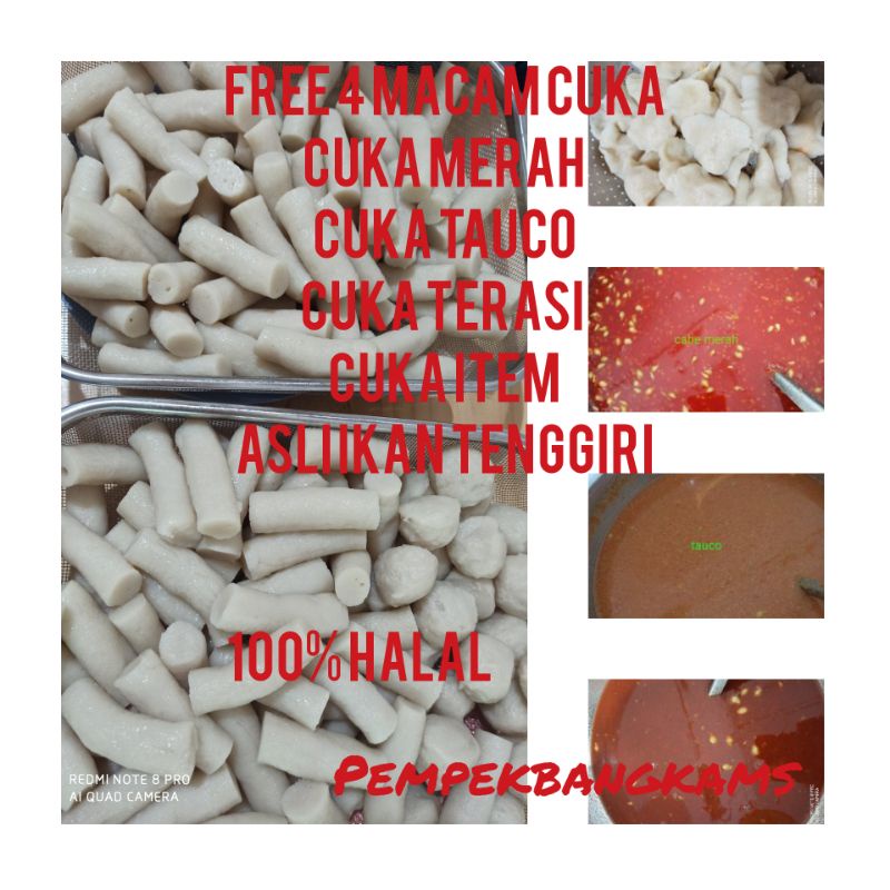 

Pempek Bangka Mix 3 isi 10Pcs - empek bangka - pempek bangka - makanan bangka (Vacuum)
