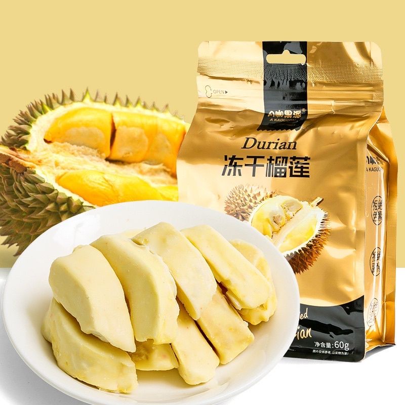 

freeze durian yoghurt snack import 58gr