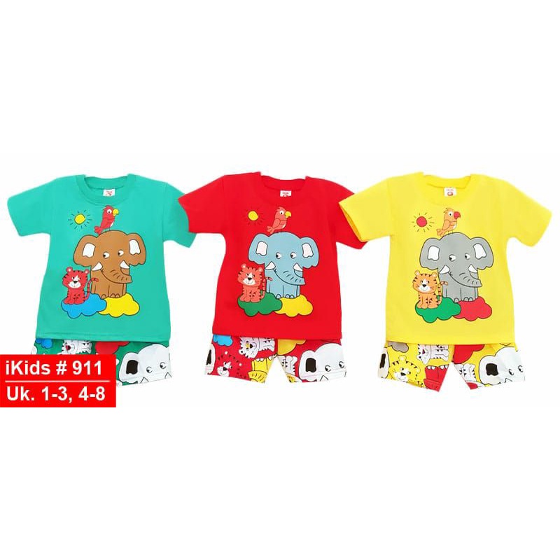 SETELAN IKIDS LENGAN PENDEK USIA 0-2TAHUN