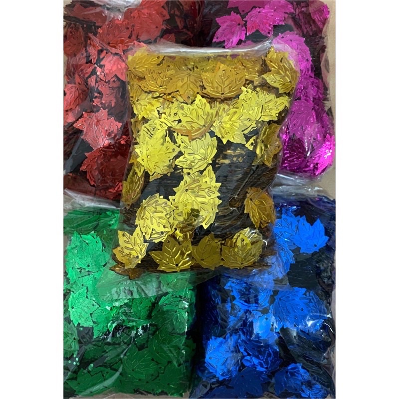 Payet ramboci payet daun anggur pepaya (-+ 450 gram)