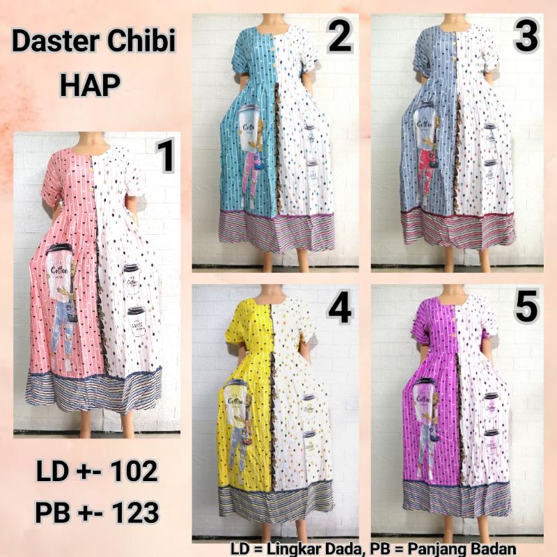 10 WARNA! DASTER CHIBI LENGAN HAP LD 100 ADEM BUSUI FRIENDLY HRZN + BUNA + CSGM