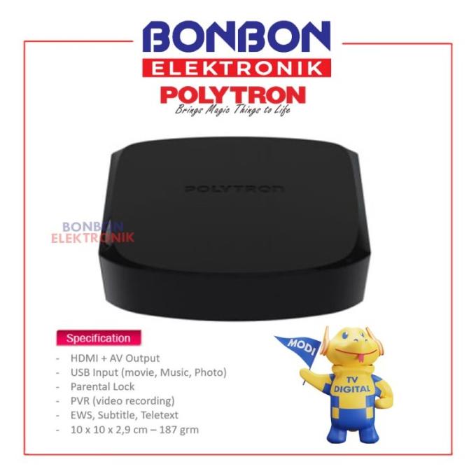 Polytron Set Top Box Digital PDV 620T2 / PDV 610T2 / PDV 600T2 DVB-T2