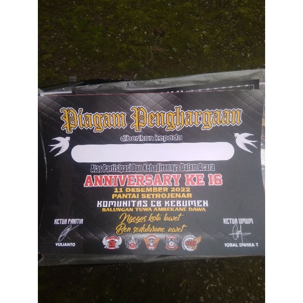 

piagam cb kebumen