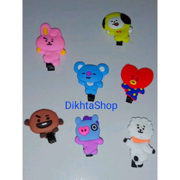 Jepit Rambut Anak BTS