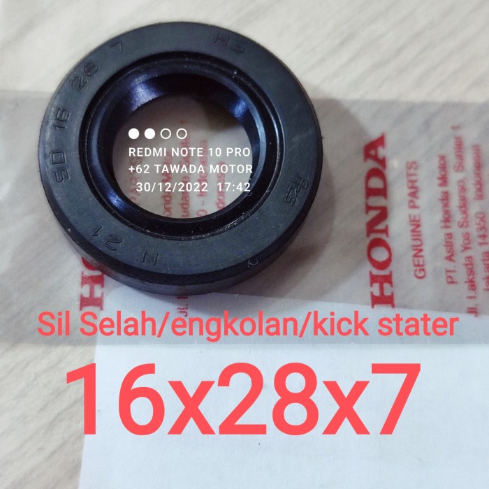 SIL SEAL SELAH ENGKOLAN SELAAN KICK STATER HONDA SUPRA X125 OLD