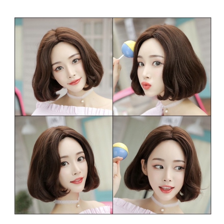 8367 full wig korean blow tanpa poni 35 cm