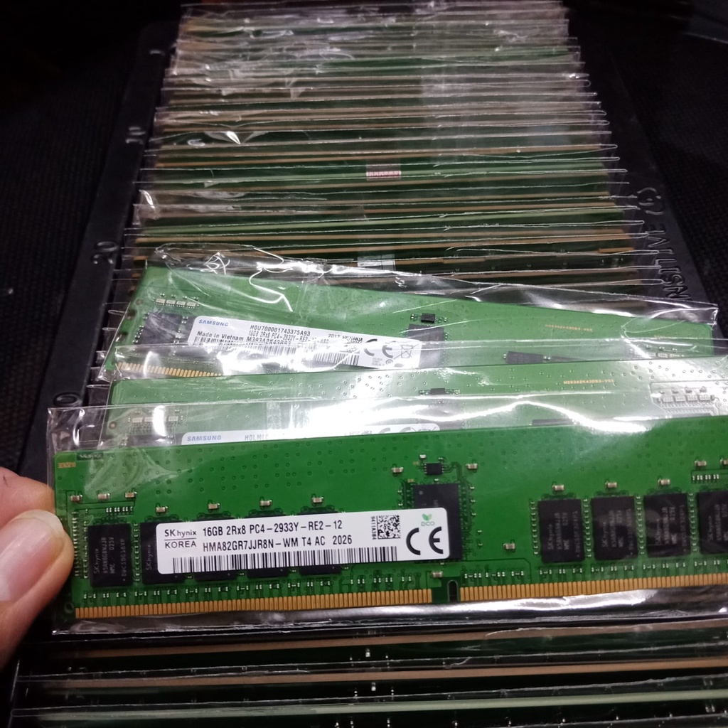 memory ram server 16gb DDR4 ecc Rdimm pc4-2933Y reg for server xeon khusus buat server xeon