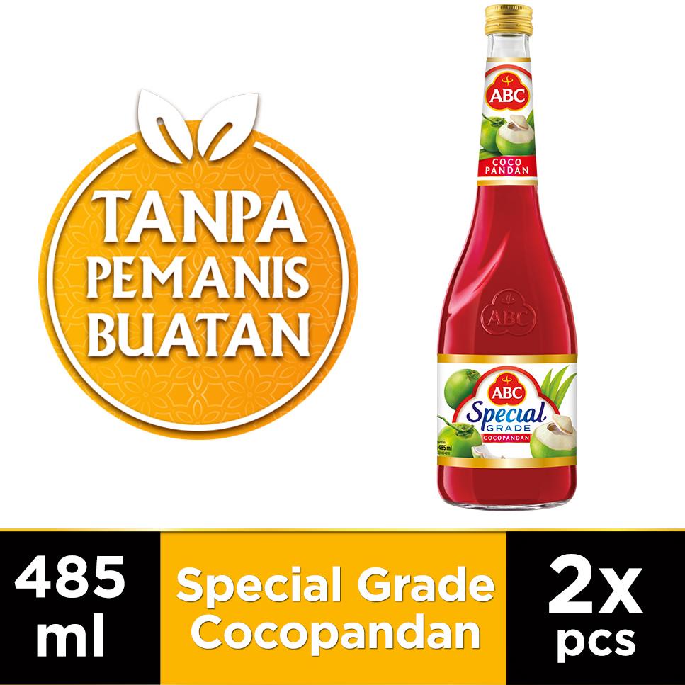 

⇽ ABC Sirup Special Grade Cocopandan 485 ml - Twin Pack っ