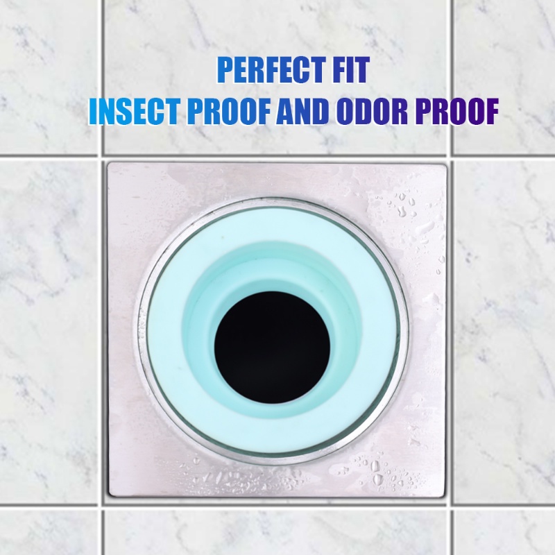 Warna Random Plastik PP Insect Proof Penutup Sealing Anti Bau/Dapur Kamar Mandi Wastafel Mesin Cuci Pipa Selokan Seal Ring