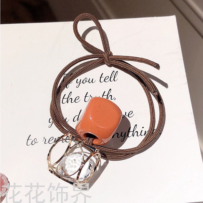 Ikat Rambut Korea Style / Ikat Rambut Wanita Kubik Impor