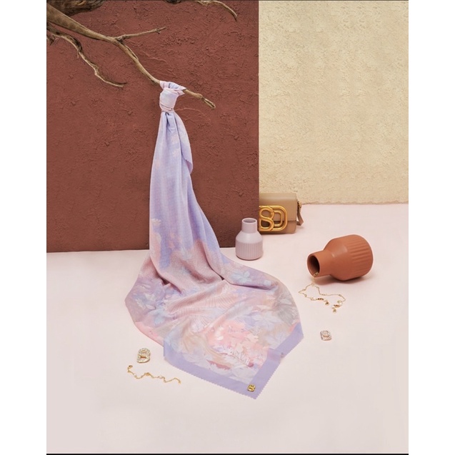 Buttonscarves Iseltwald Violet