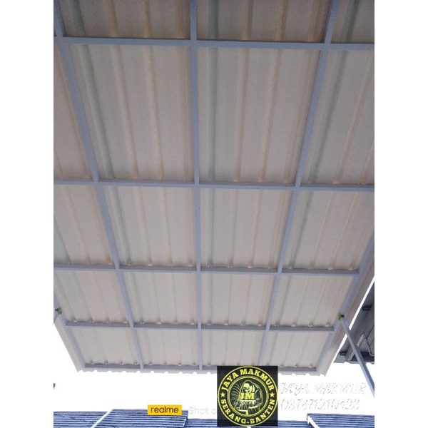 KANOPI RUMAH MINIMALIS ATAP ALDERON RS SINGGELAYER