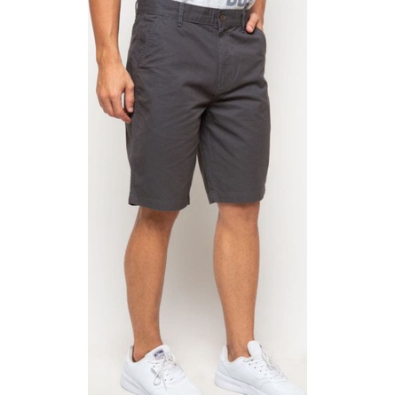 COLE CELANA PENDEK CHINOS BASIC ORIGINAL GREY