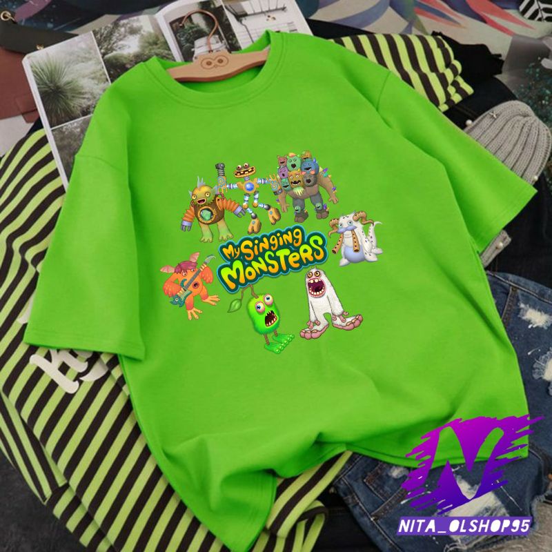 BAJU ANAK KAOS ANAK MY SINGING MONSTERS