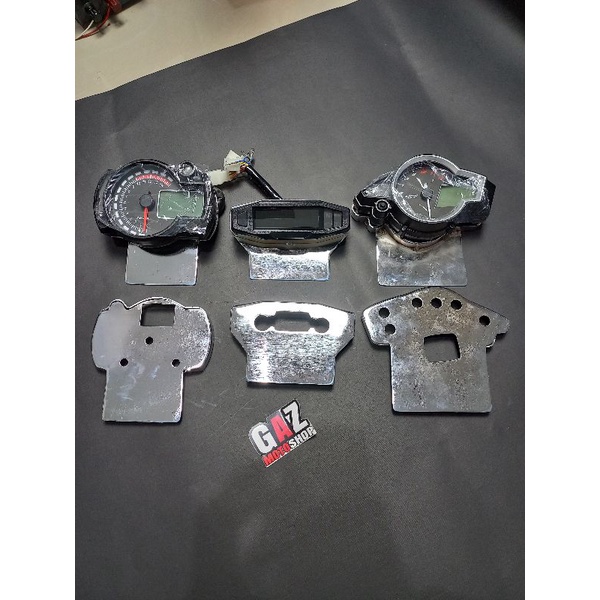 Pangkon Speedometer Koso Rx2N KTM Vixion Crom Tebal Dudukan Spido Besi Universal