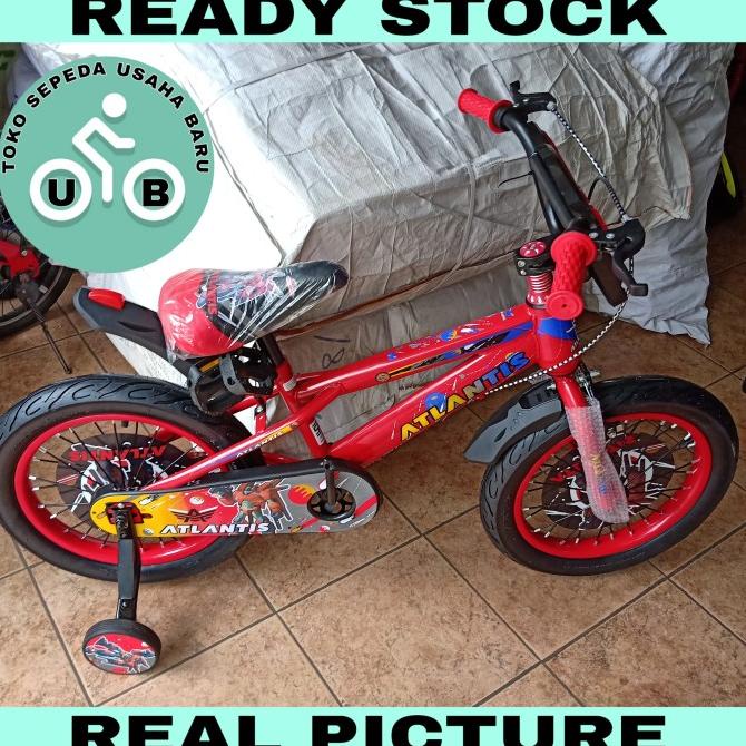 Sepeda Anak Bmx 16 Inch Atlantis Merapi #Original