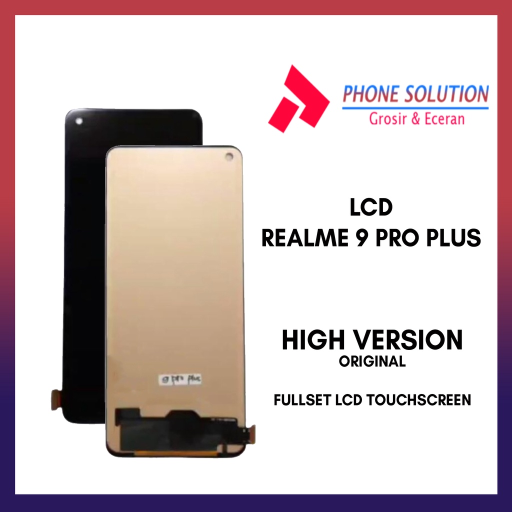 LCD Realme 9 Pro Plus Original 100% Fullset Touchscreen // Supplier LCD Realme - Garansi 1 Bulan