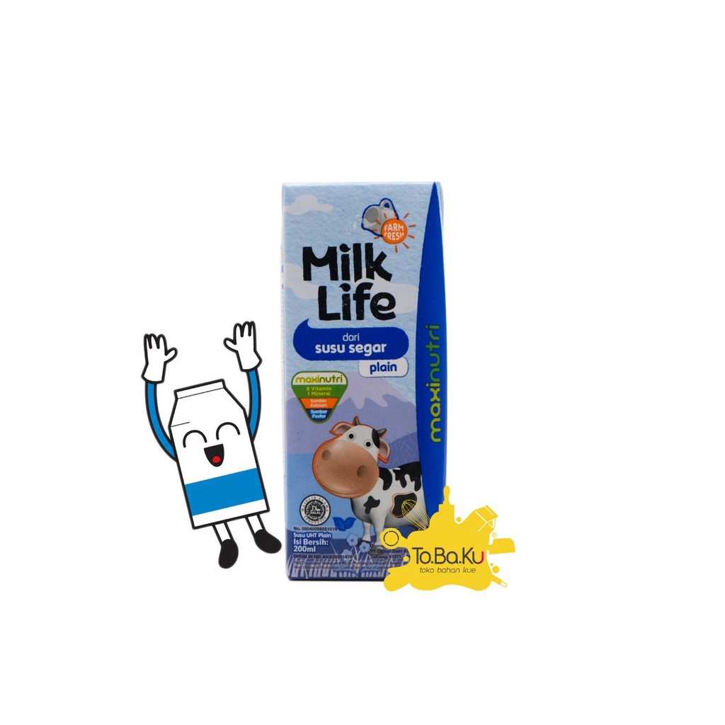 

Milk Life UHT 200ml (Tetra Pack)