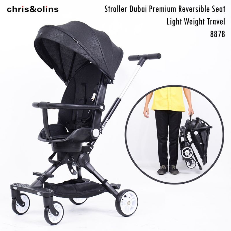 Chris&amp;Olins Stroller Dubai Reversible Light Travel &amp; Lyon 8876