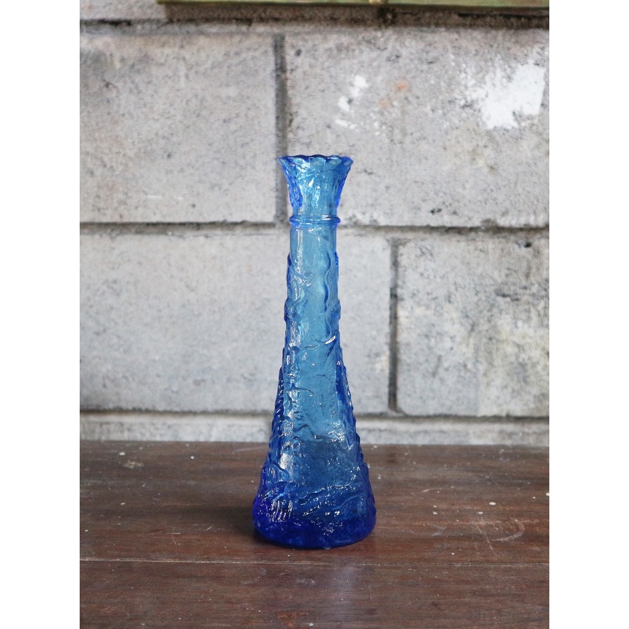Botol Cantik/Vas Biru Cantik/Vas Botol Hias