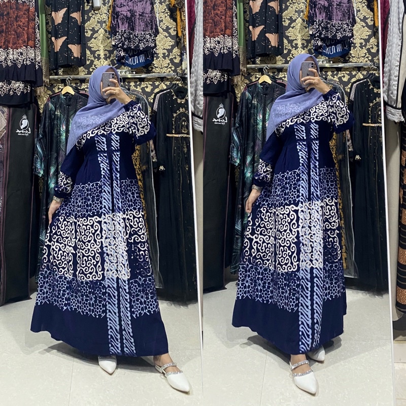 gamis twill daster twill daster batik murah grosir gamis tuil twill