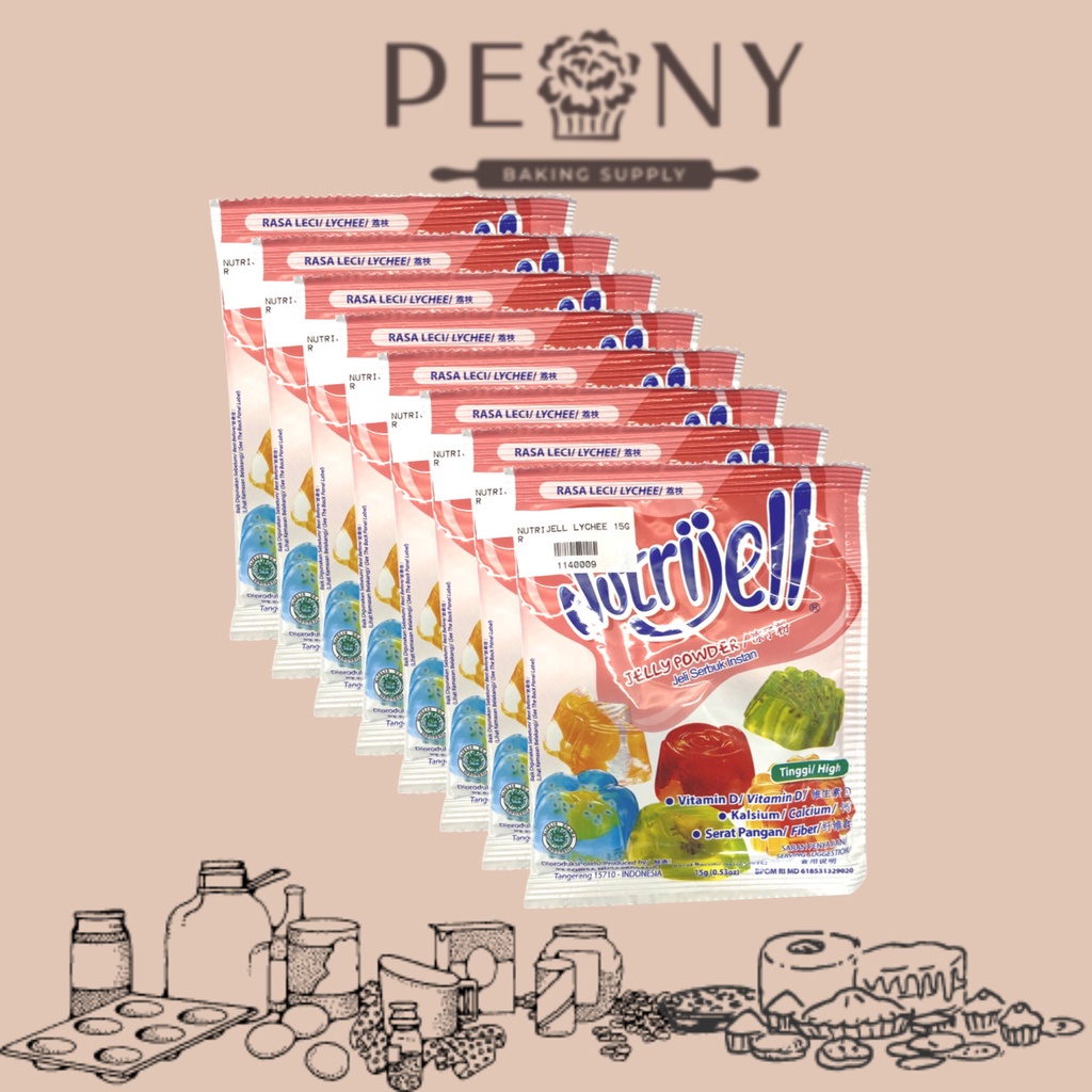 NUTRIJELL LYCHEE 15GR