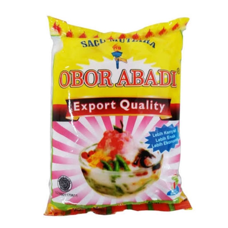 

Sagu Mutiara Cap Obor Abadi 100 Gram