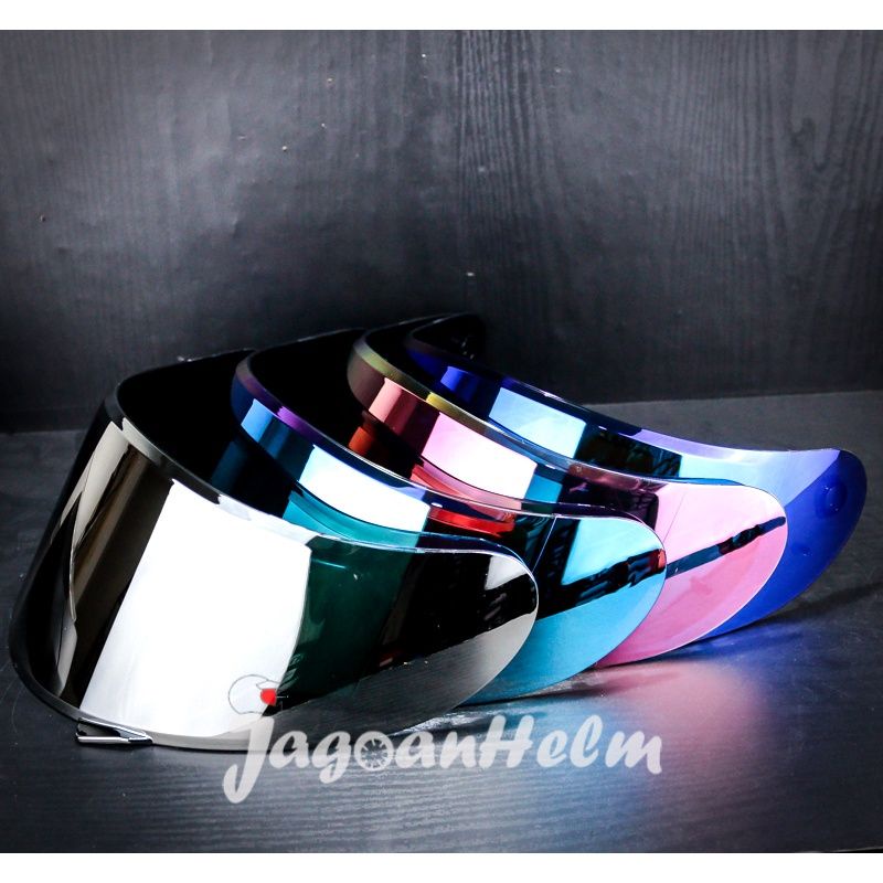 VISOR NORISK HELM KYT FALCON - FR | IRIDIUM | CUSTOM VENDETTA