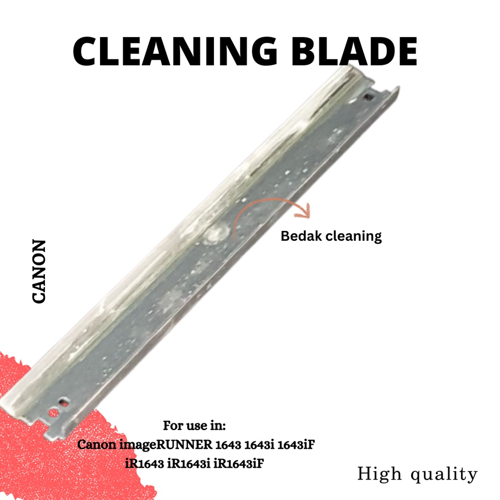 Cleaning Blade Canon 1643 1643i 1643iF iR1643 iR1643i iR1643iF