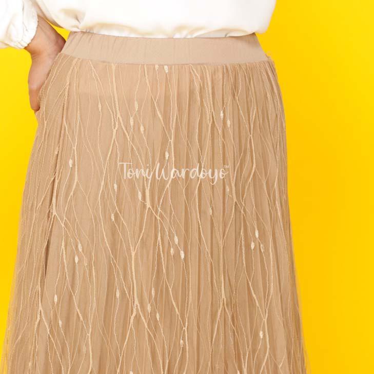 Promo Bawahan Muslim Wanita Plisket Payung Import/Rok Lycra Payung Premium/Rok Plisket Payung/Rok tu