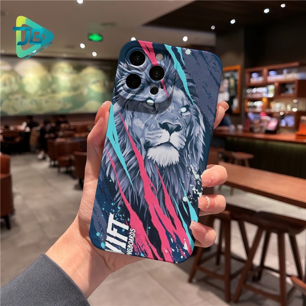 CUSTOM CASE SOFTCASE SILIKON PROCAMERA LION CUSTOM OPPO A3S A1K A5S A7 A37 NEO 9 A15 A15S A16 F1S A59 A96 A52 A92 A31 A8 A33 A53 A9 A5 2020 JB6365