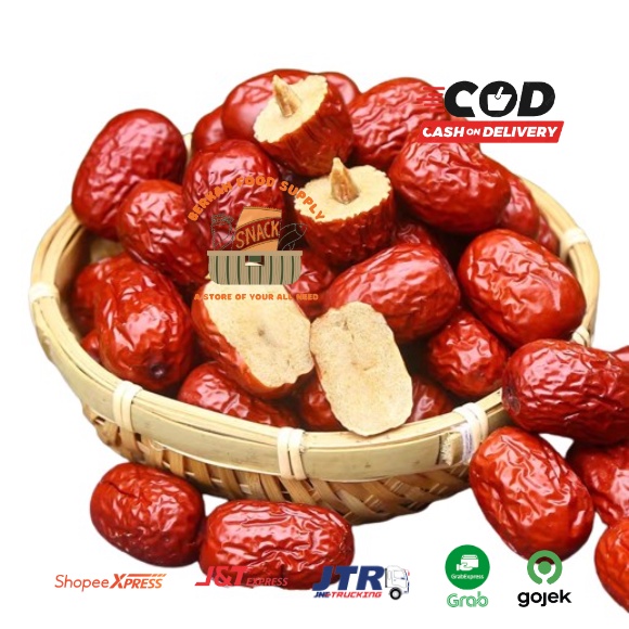 

Angco 1kg / Ang co Hong zao / red dates / Kurma Merah Premium