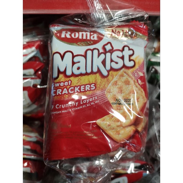 Roma Malkist Crackers Renceng isi 10 pcs