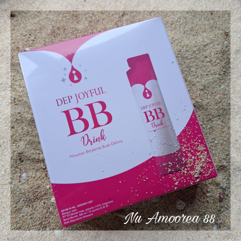 DEP Joyful BB Drink Beauty Bright Nu Amoorea ( Pencerah Kulit ) isi 15 Sachet
