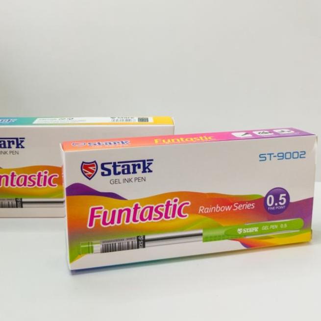 

Ready Stock Pulpen Stark Fantastic Rainbow Series Ballpoint Gel Pen Rainbow#
