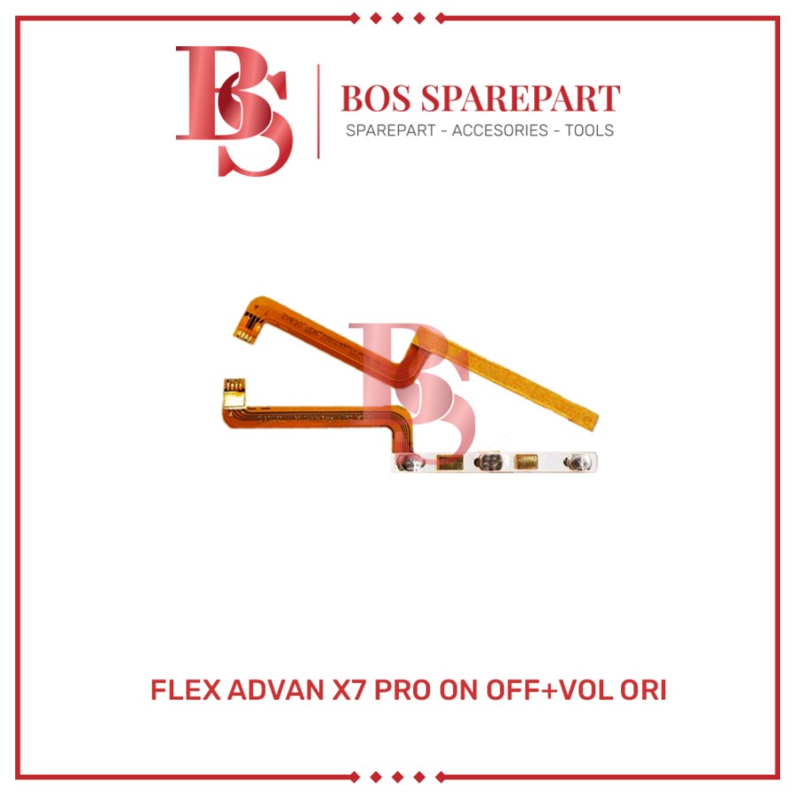 FLEXIBEL ADVAN X7 PRO ON OFF + VOLUME ORI