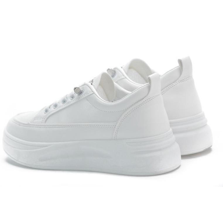 SEVEN_DAY SEPATU SNEAKERS PUTIH WANITA KOREA IMPORT CASUAL SHOES H-108 ▪ CKB.11De22o